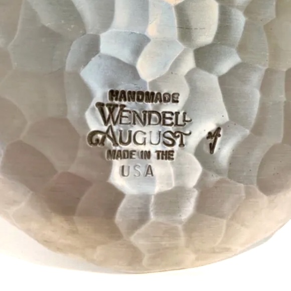 Vintage Wendell August Aluminum Coaster Dolphins Ocean Sea Decorative Plate Cute - Picture 4 of 6